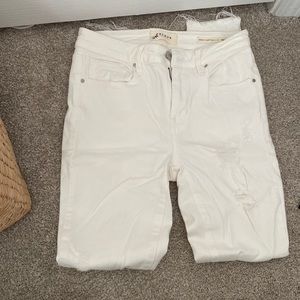 Pacsun white skinny jeans